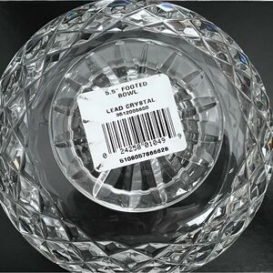Waterford Crystal Footed Bowl 5.5inch